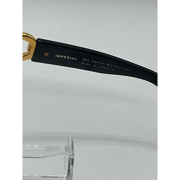 Pre-Owned Balmain Unisex Imperial Sunglasses, Black/Gold - Picture 7 of 9